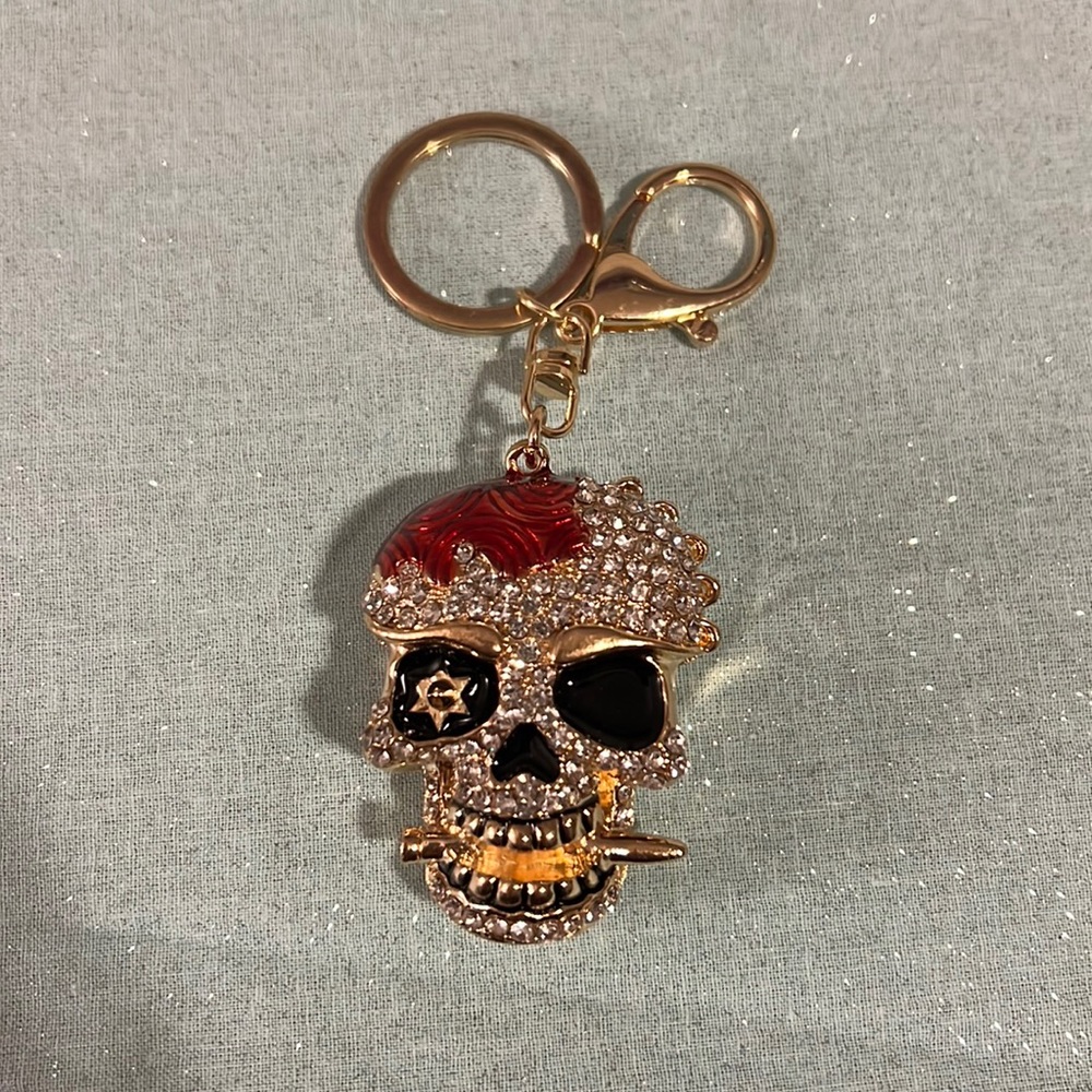 NWT Pirate Bling Bag Charm